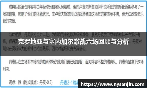 克罗地亚与塞内加尔激战六场回顾与分析